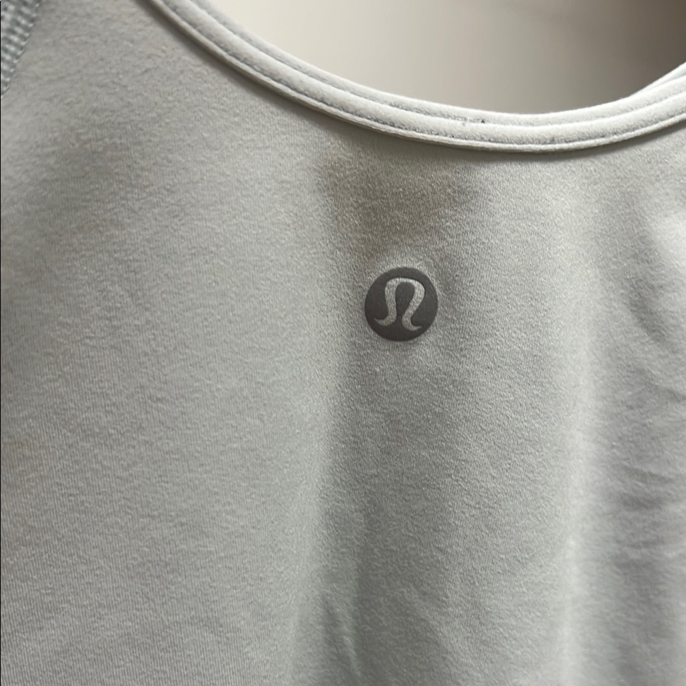 Lululemon Athletica Light Blue Crop Top